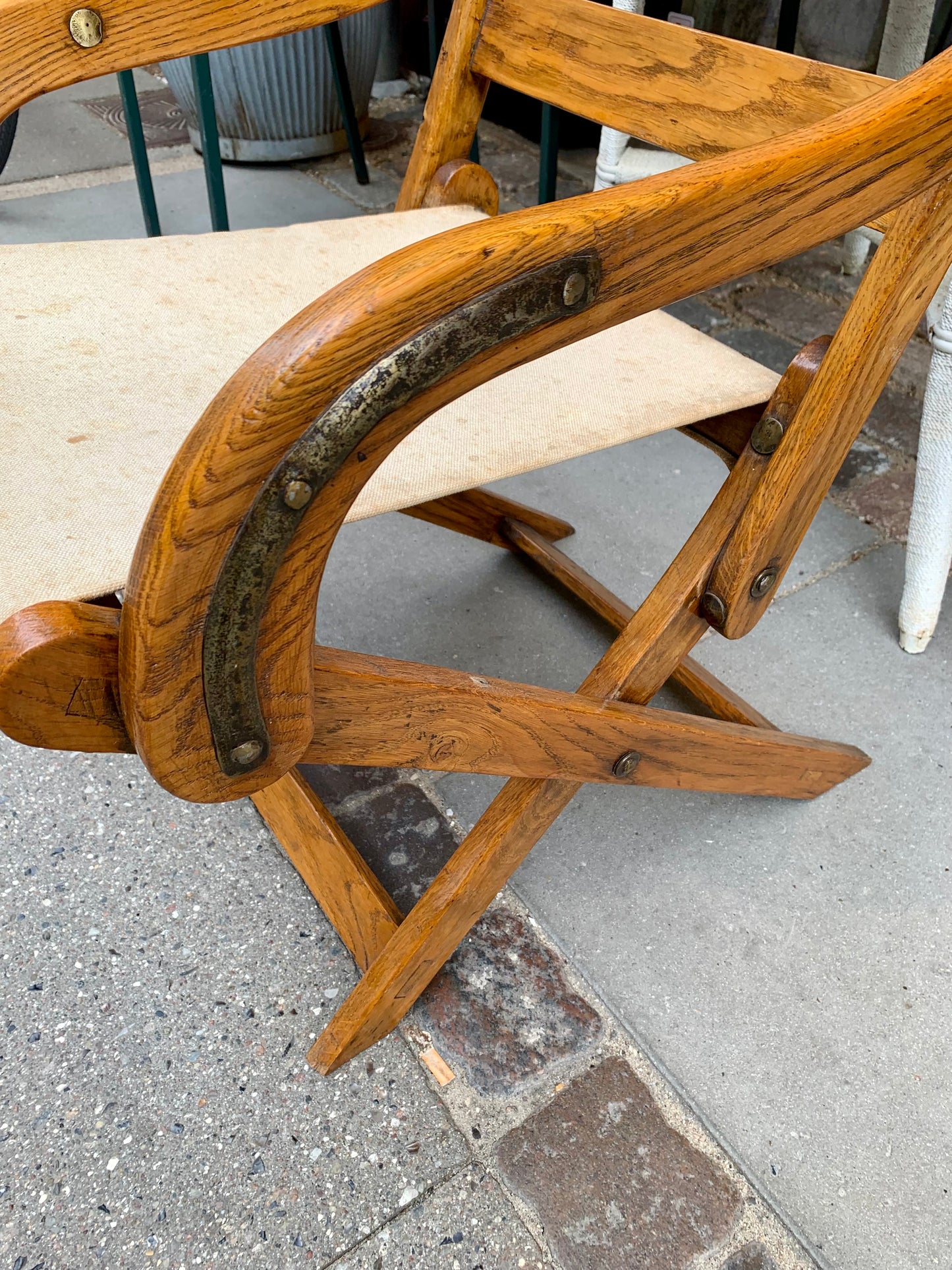 Oak Wood Folding Chair
