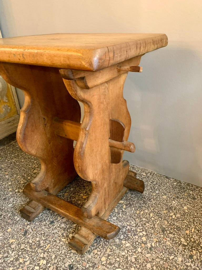 Rustic Chunky Oak Table