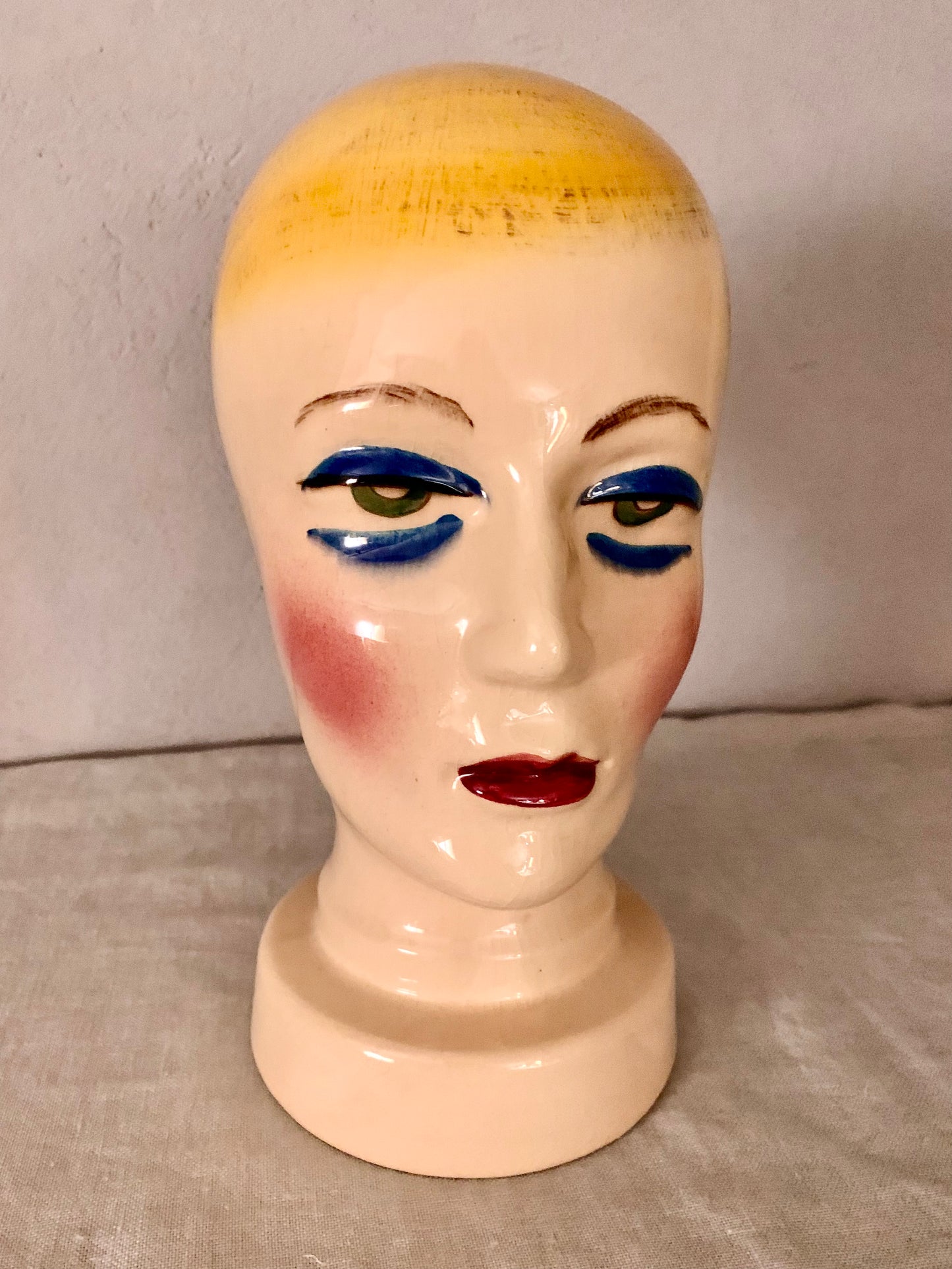 Mannequin Head for Hats - Art Deco Style