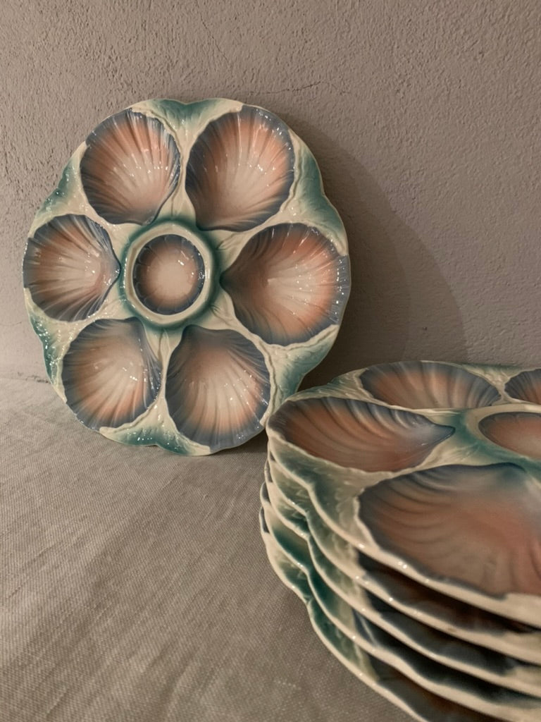 Earthenware Oyster Plate