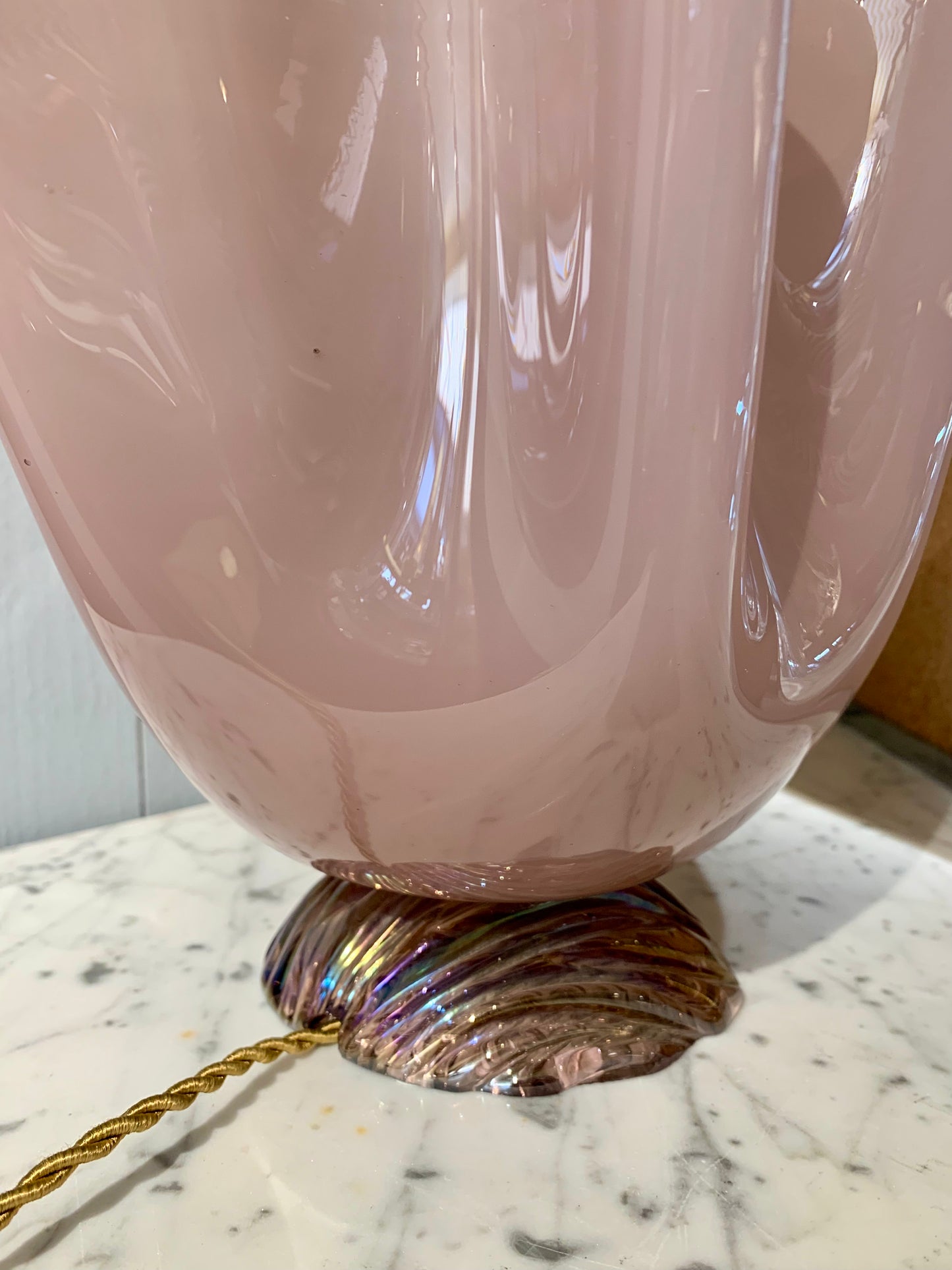 1950s Murano "Fazzoletto" or "Handkerchief" Lamp by Fulvio Bianconi, Venini
