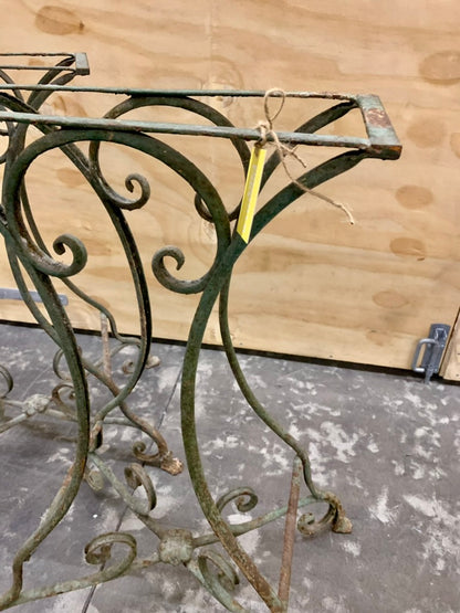 Pair of Arras Table Bases - Wrought Iron