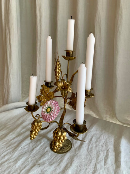 ANTIQUE FRENCH CHURCH CANDELABRA