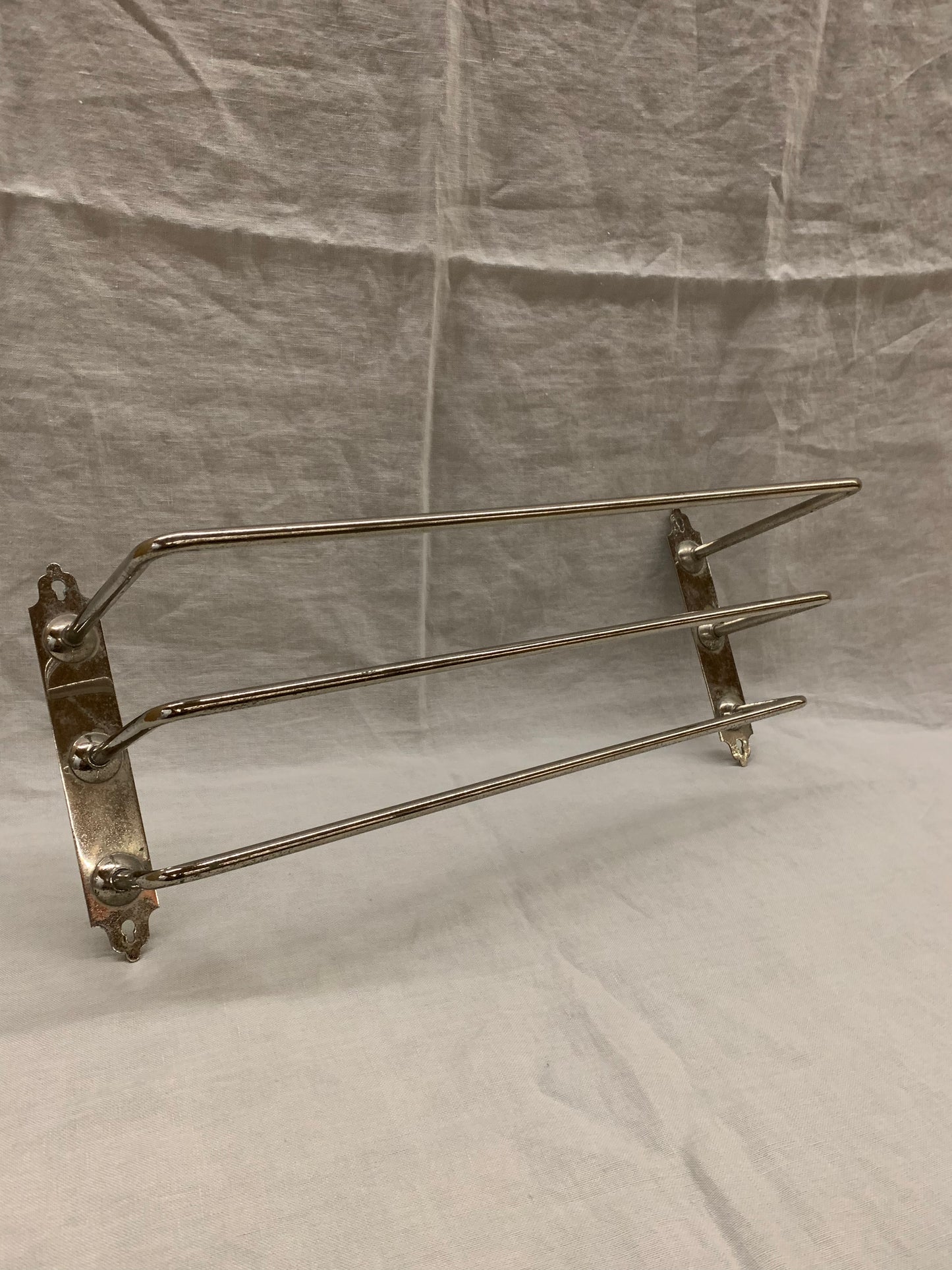 Chrome Wall Towel Rack