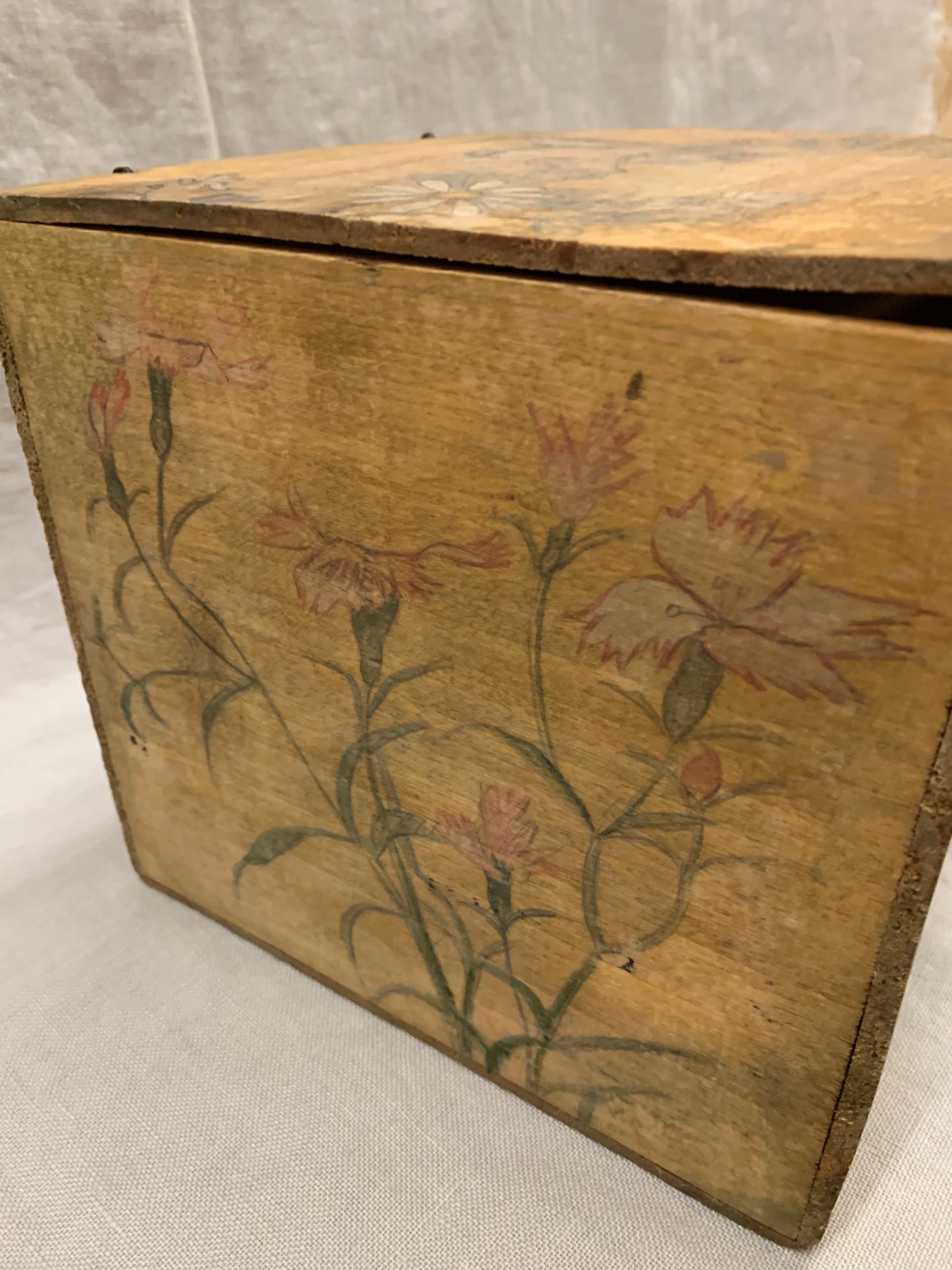 Decorated Tea Box