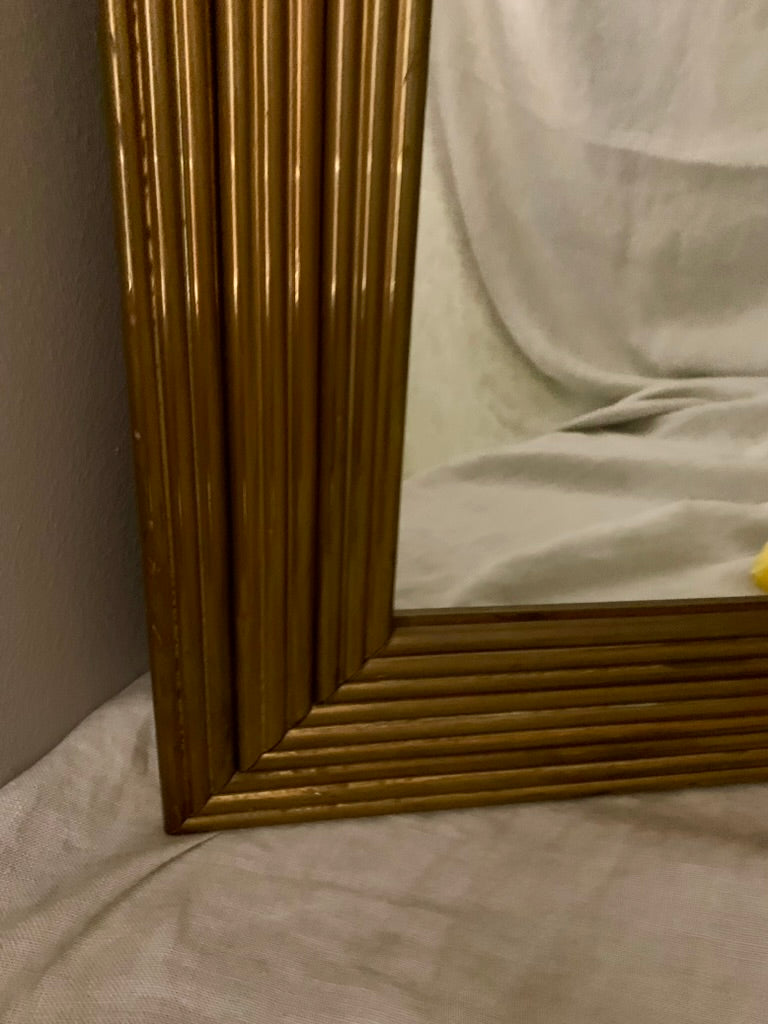French Brass Bistro Mirror