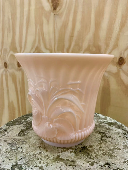 French Opal Glass Cachepot/Pot Cover