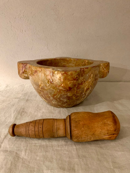 French Marble Mortar