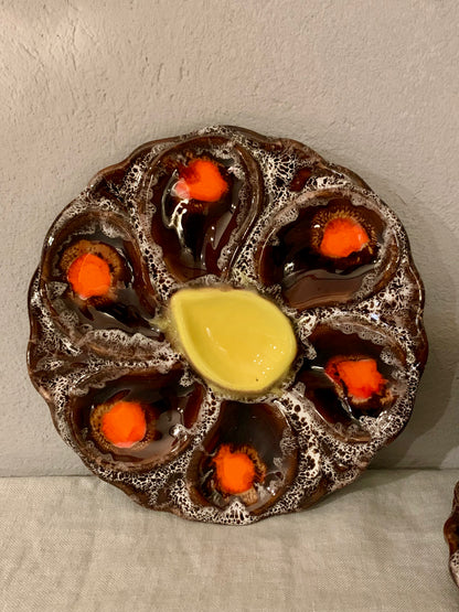 1960s Oyster Plate