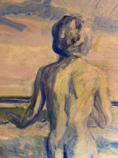 Oil painting by Ejnar Roepstorff Kragh, 1938