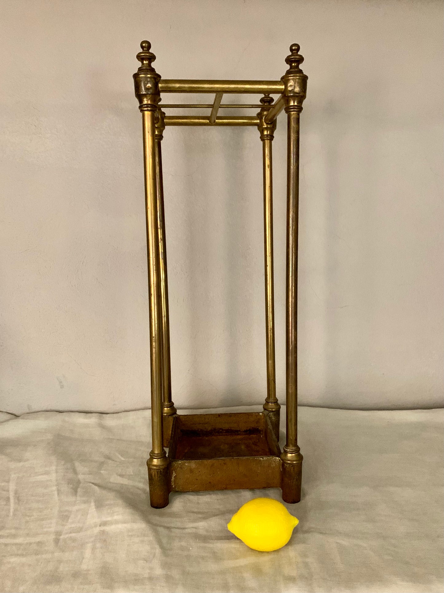 French Brass Umbrella Stand