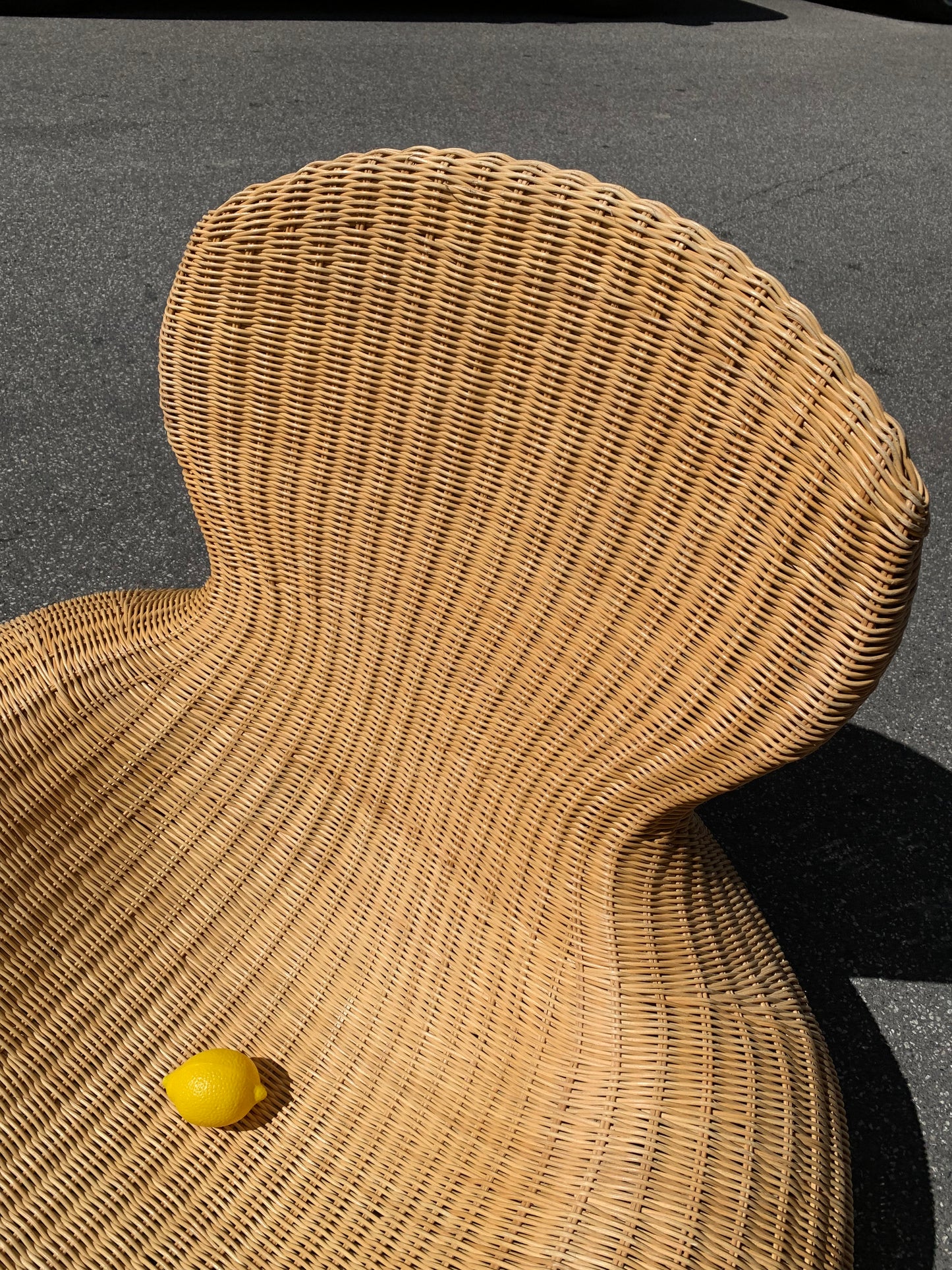 Vintage IKEA Rattan Lounge Chair "Storvik" by Carl Öjerstam