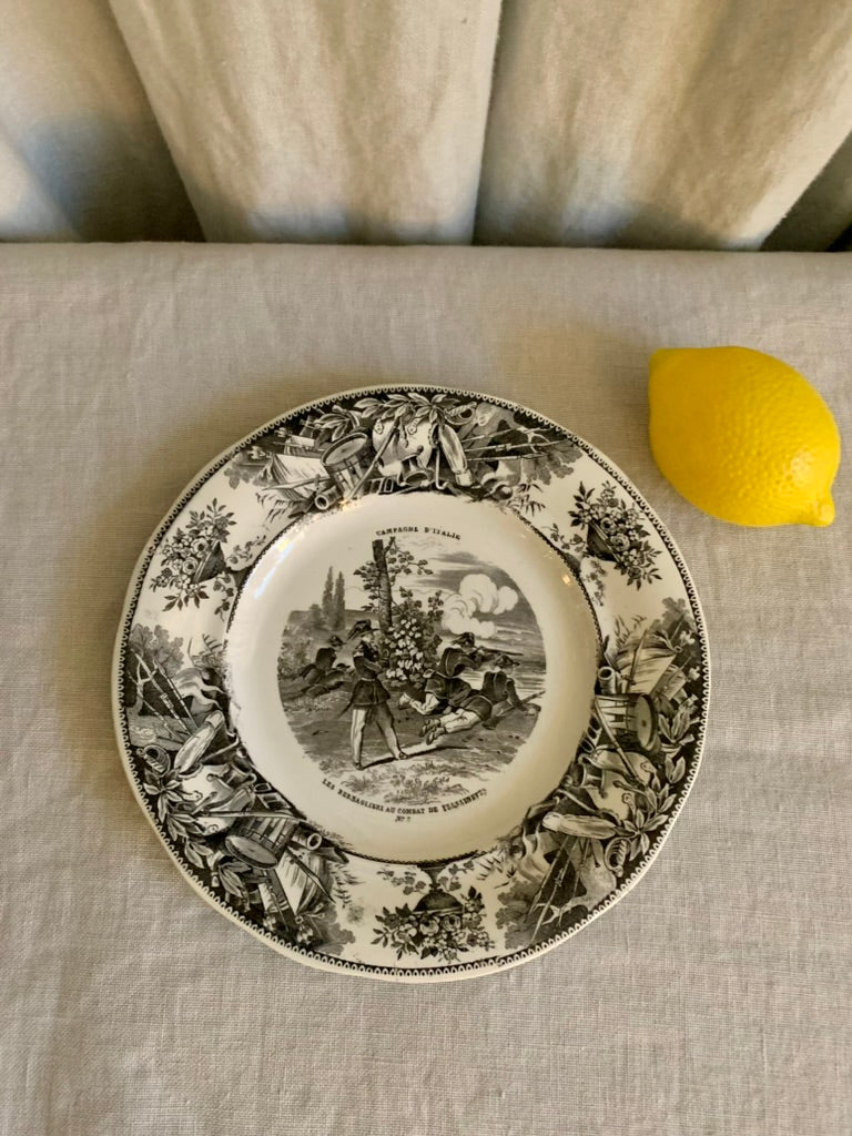 19th Century Earthenware Plate