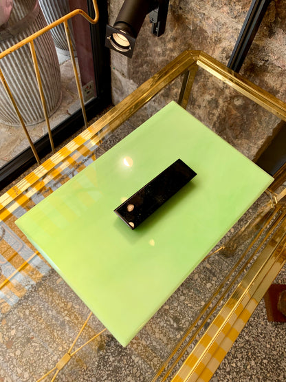 Art Deco Glass Jewellery Box