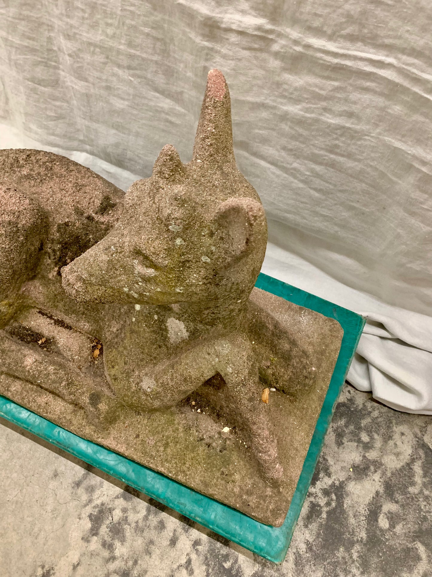 Vintage Deer Garden Statue