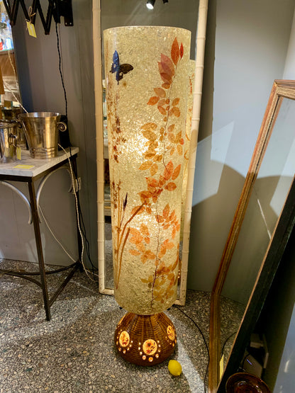 French 1970's Ceramic/Resin Floor Lamp