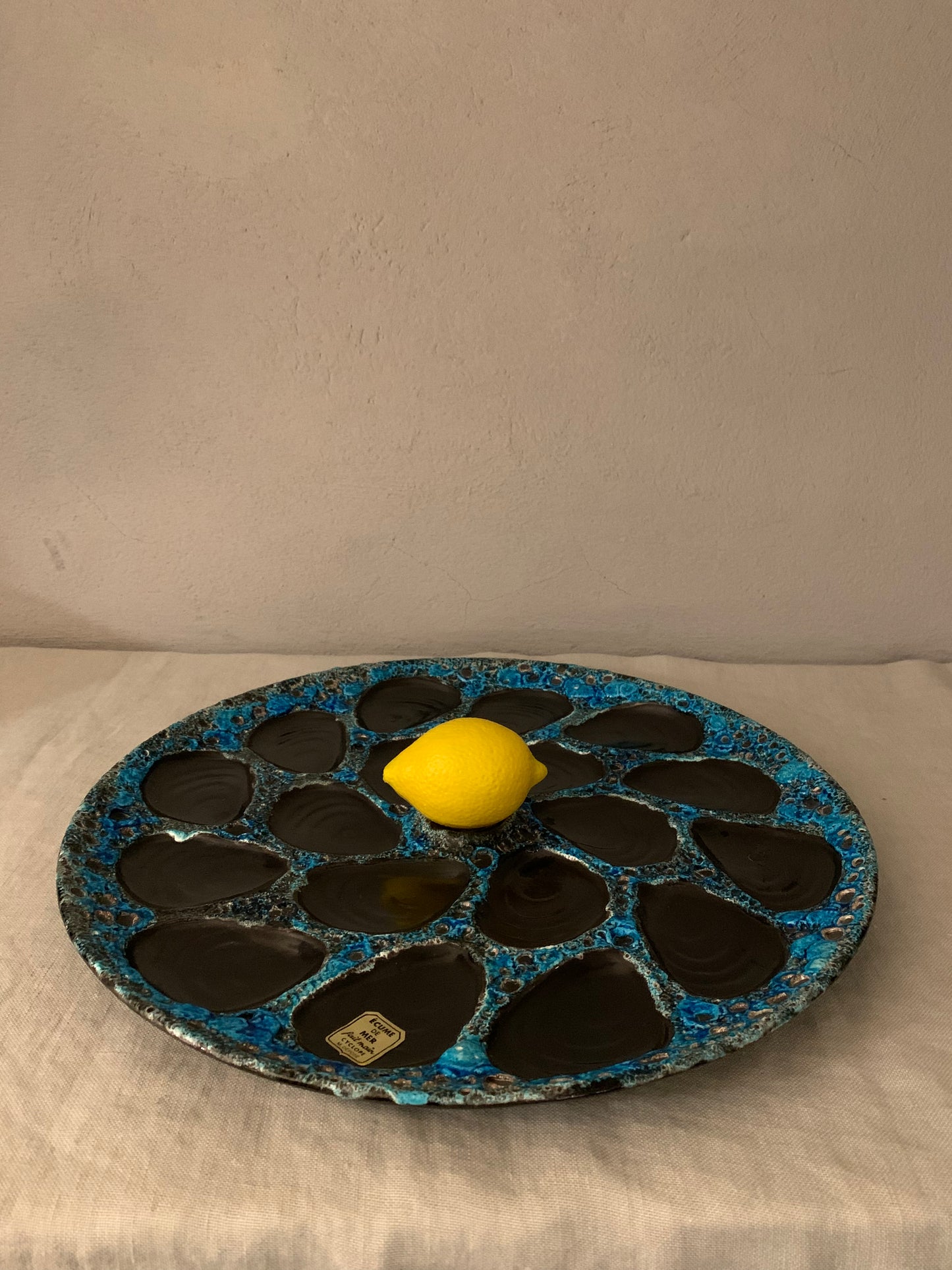 Vintage French Oyster Dish