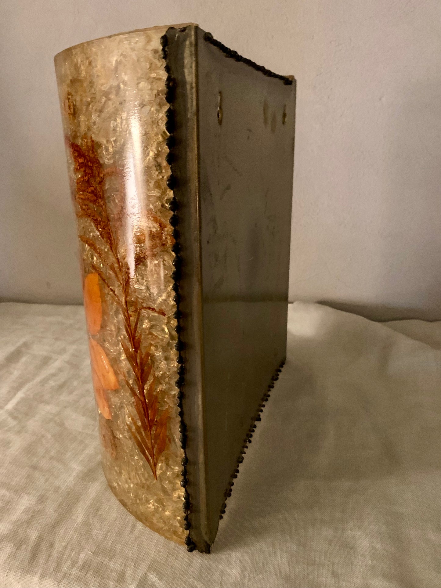 1960-1970s Resin Wall Lamp