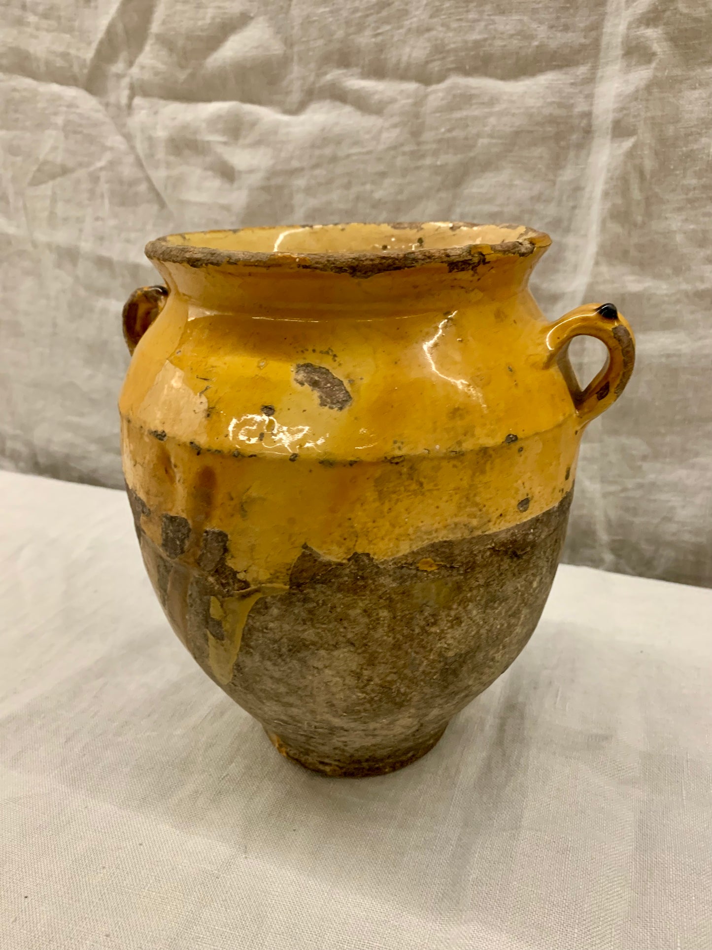Earthenware Grease Pot - Pot á Graisse