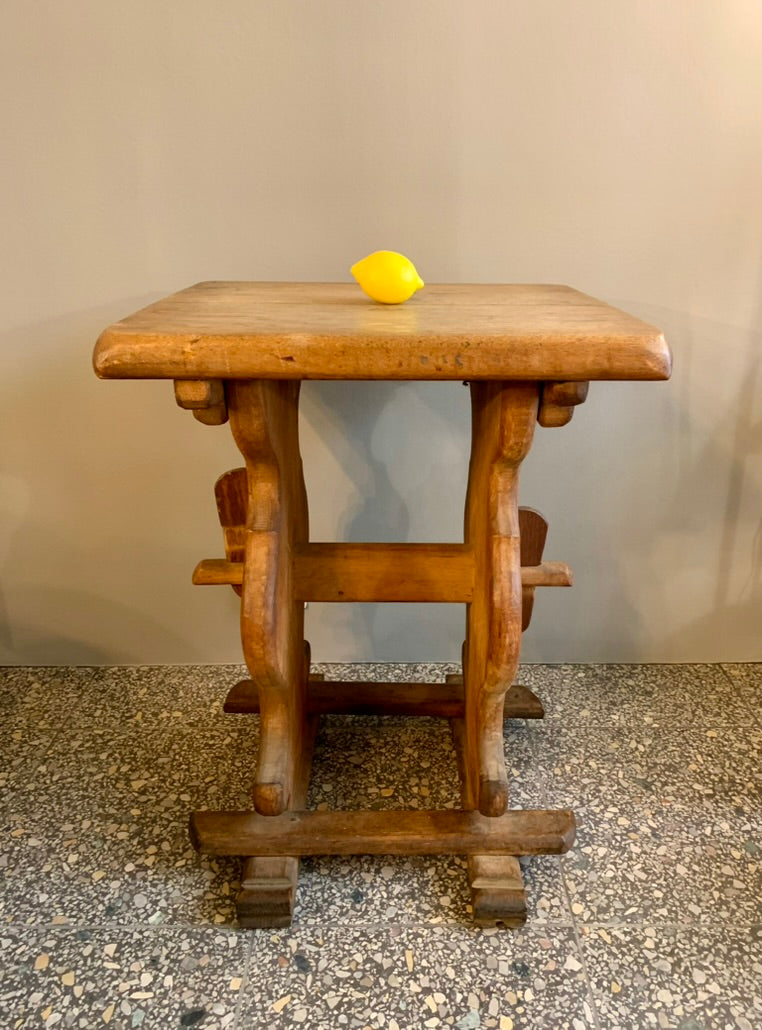 Rustic Chunky Oak Table