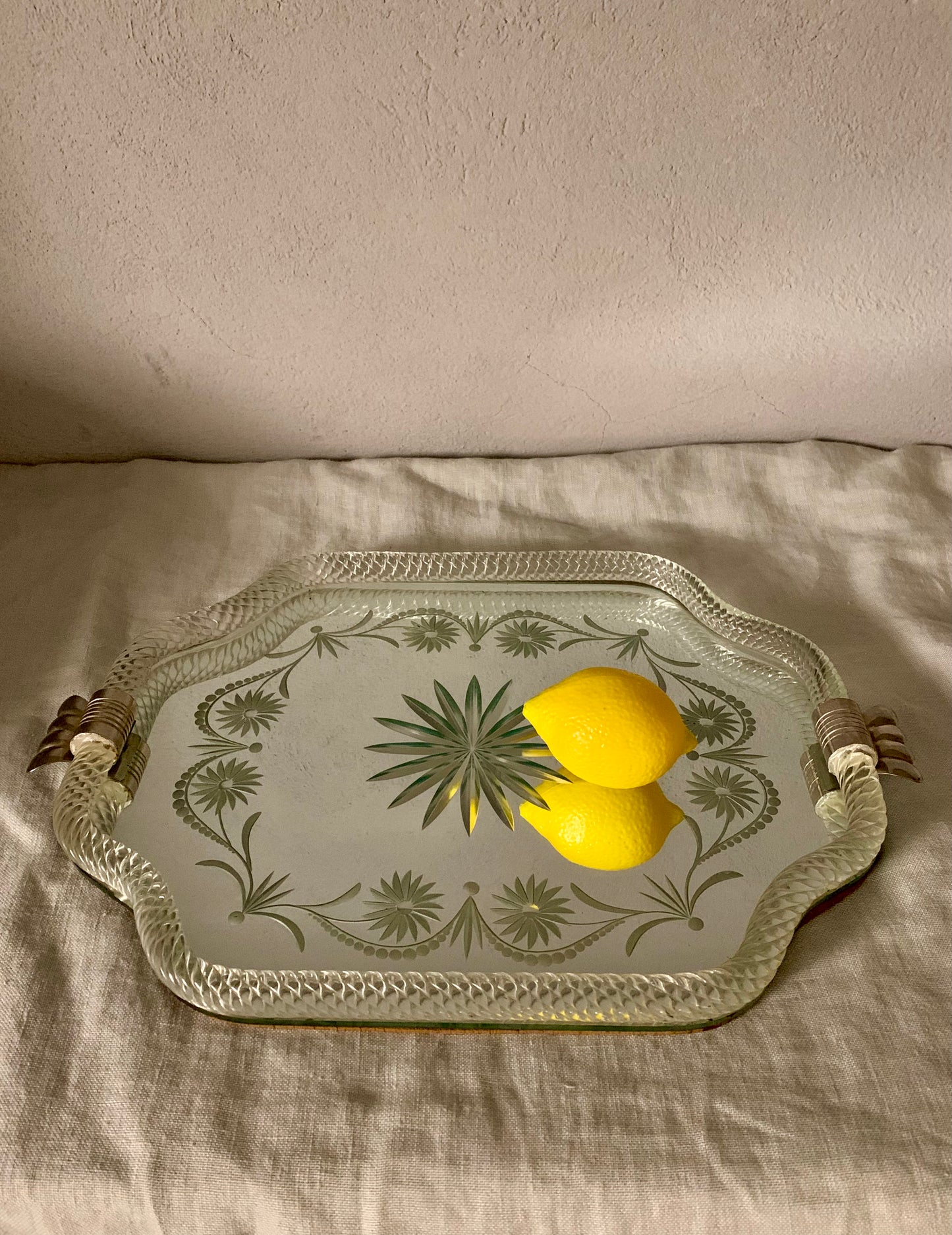 Vintage Murano Glass Tray