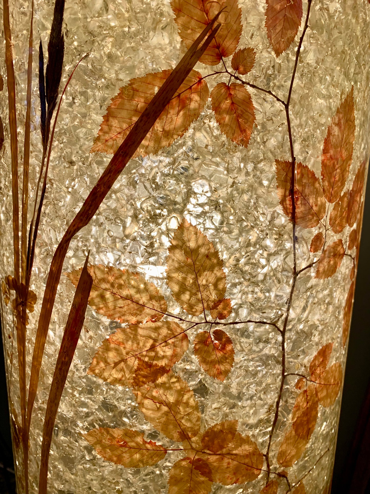 French 1970's Ceramic/Resin Floor Lamp