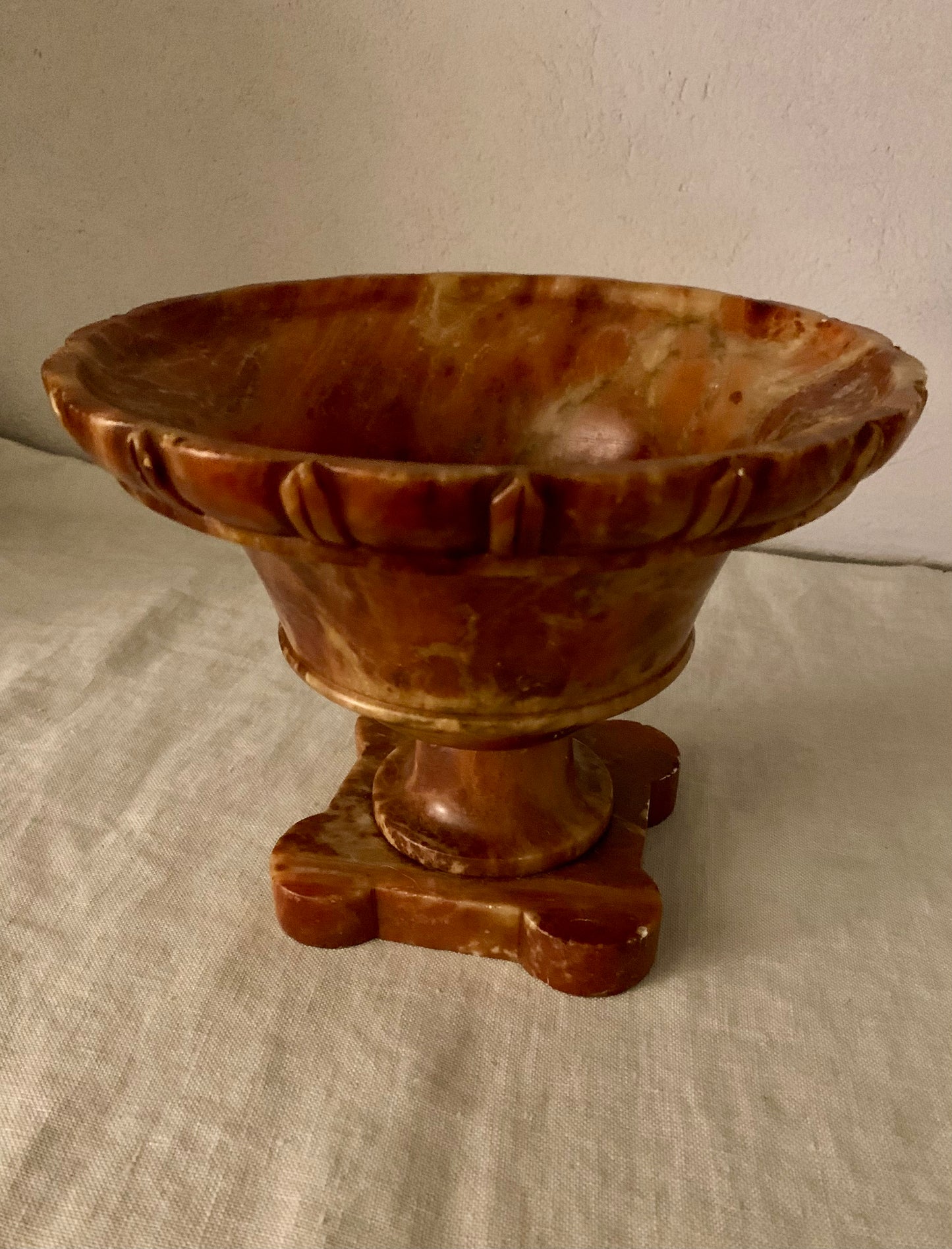 Vintage Alabaster Centerpiece