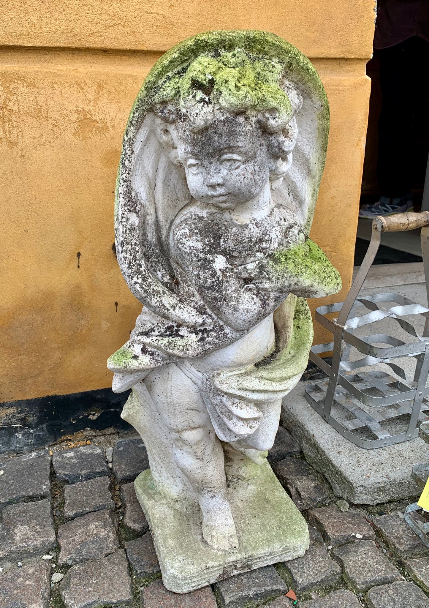 Garden Statue - Draped Putti