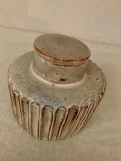 Ceramic Lidded Jar, by Gertrud Vasegaard