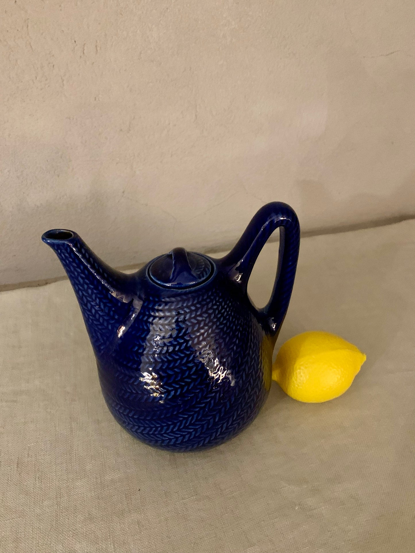 Rørstrand "Blå Eld" Tea Pot
