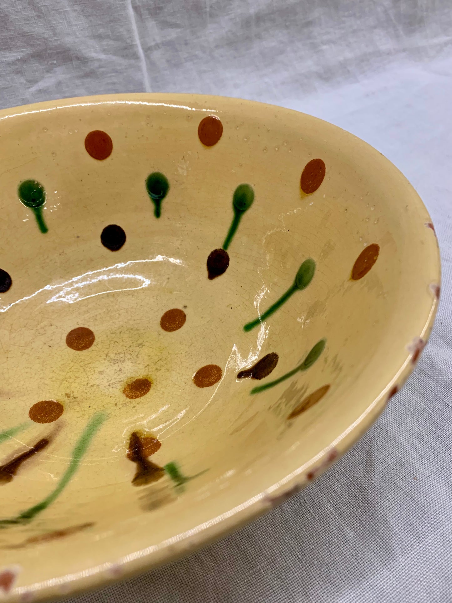 Vintage Clay Bowl