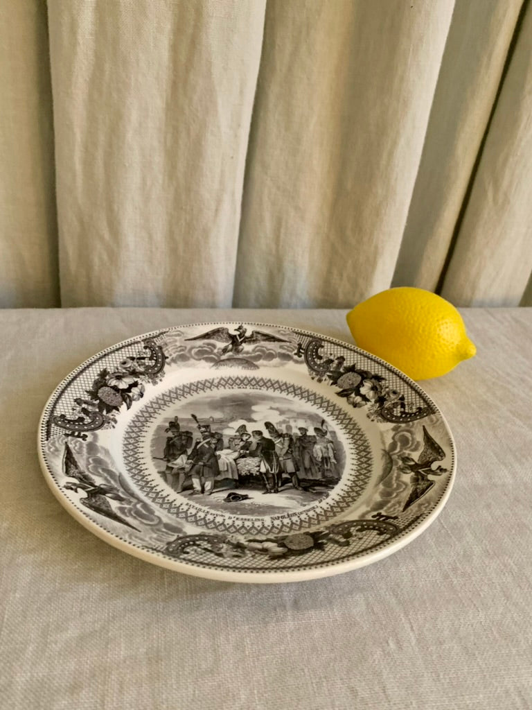 19th Century Earthenware Plate