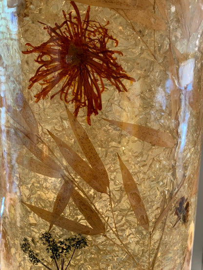1960-70s Large French Ceramic and Resin lamp