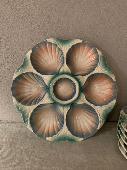 Earthenware Oyster Plate