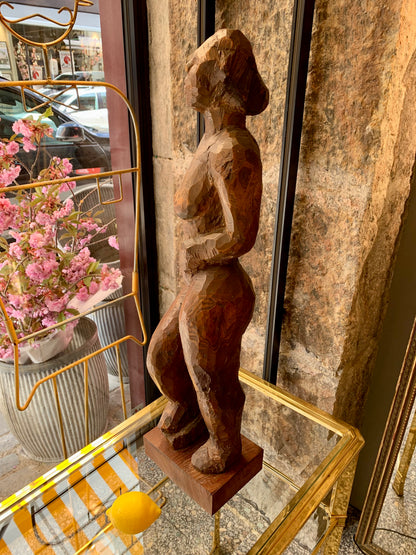 Hand-carved Wooden Sculpture
