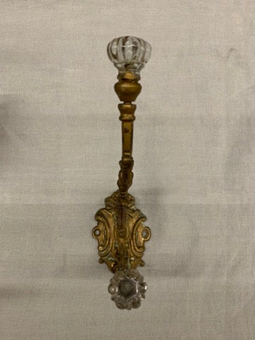 Bronze and glass hooks