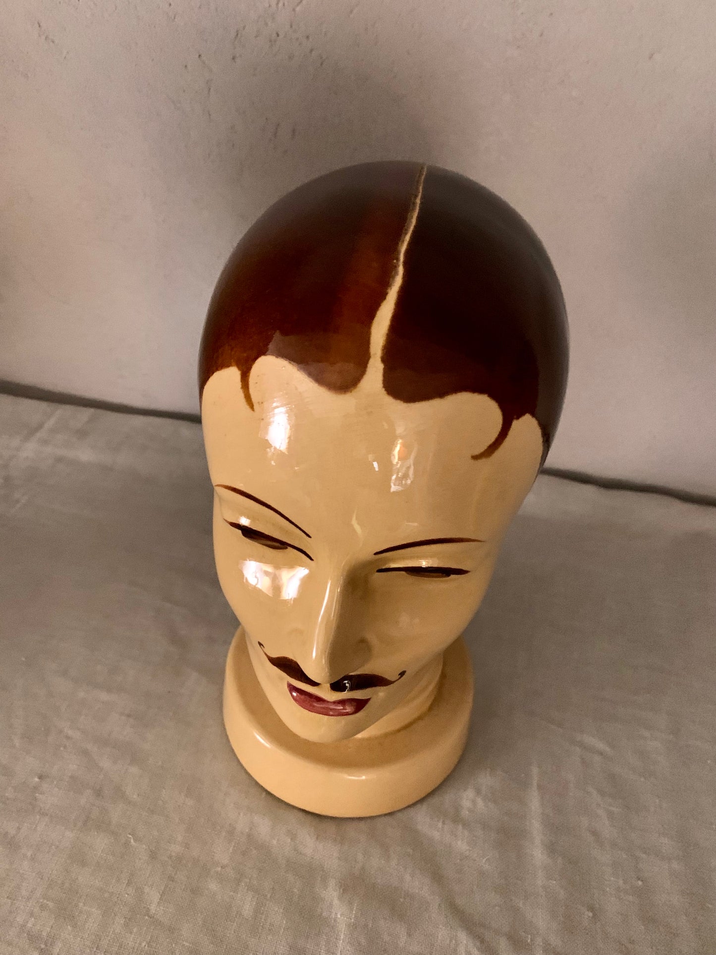 Mannequin Head for Hats - Art Deco Style