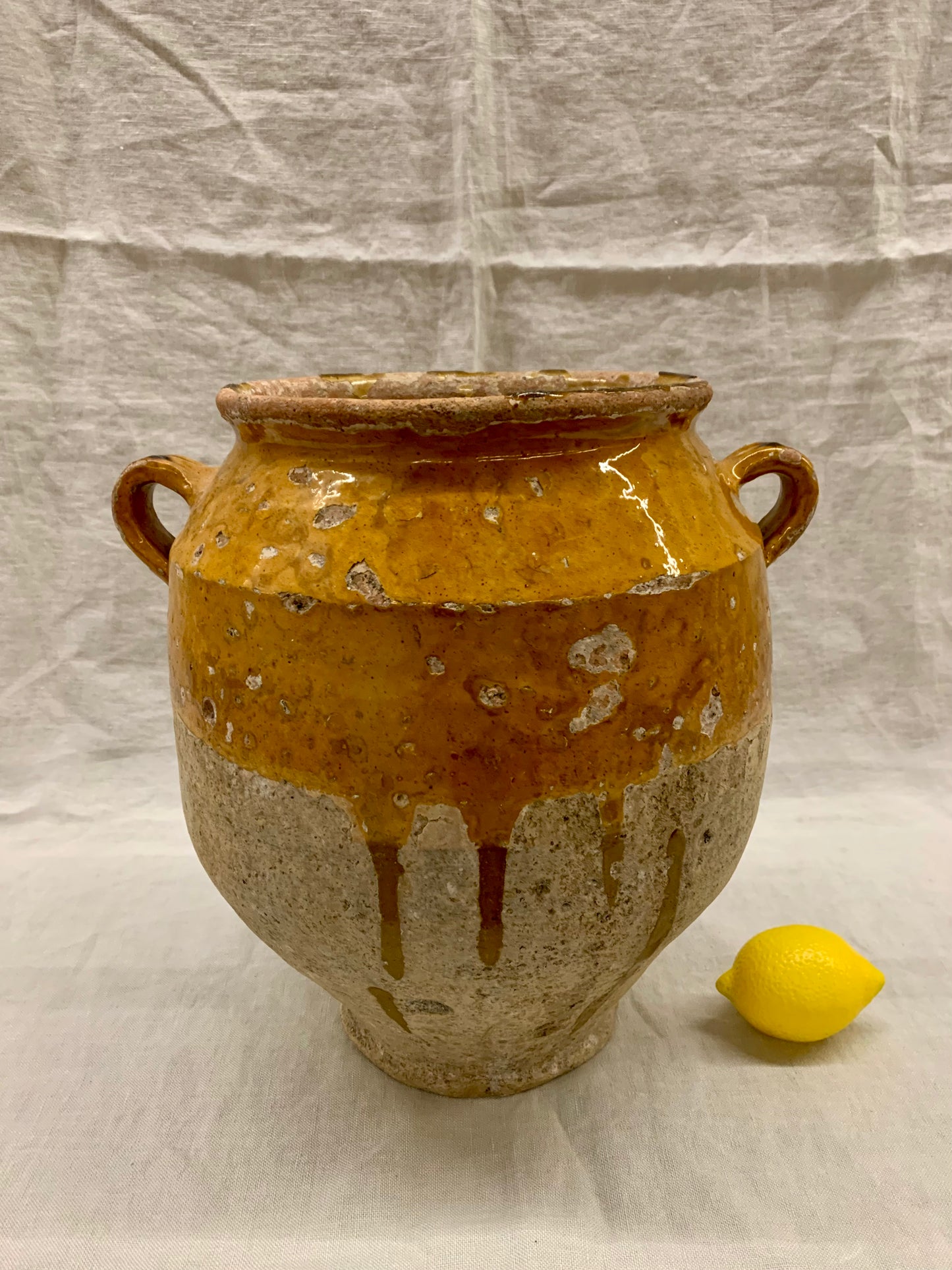 Earthenware Grease Pot - Pot á Graisse