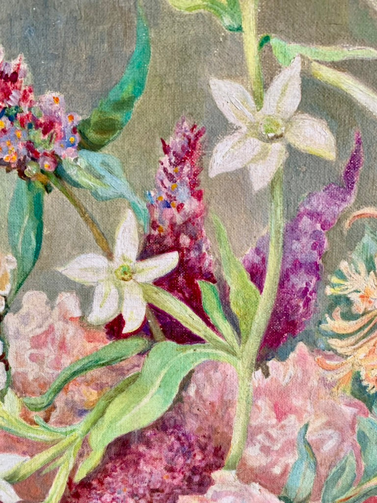 Vintage Flower Painting