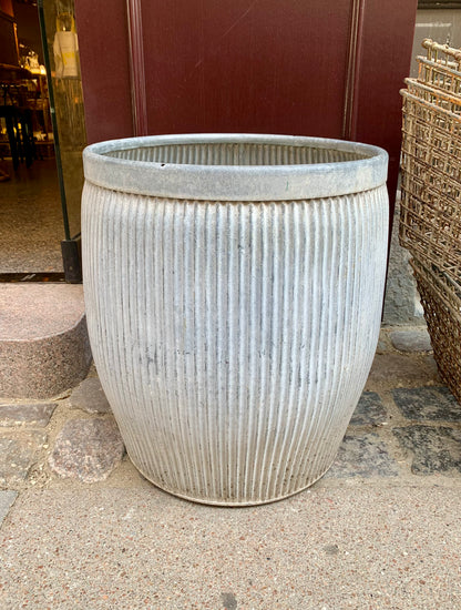 Zinc Planter - Dolly Tub