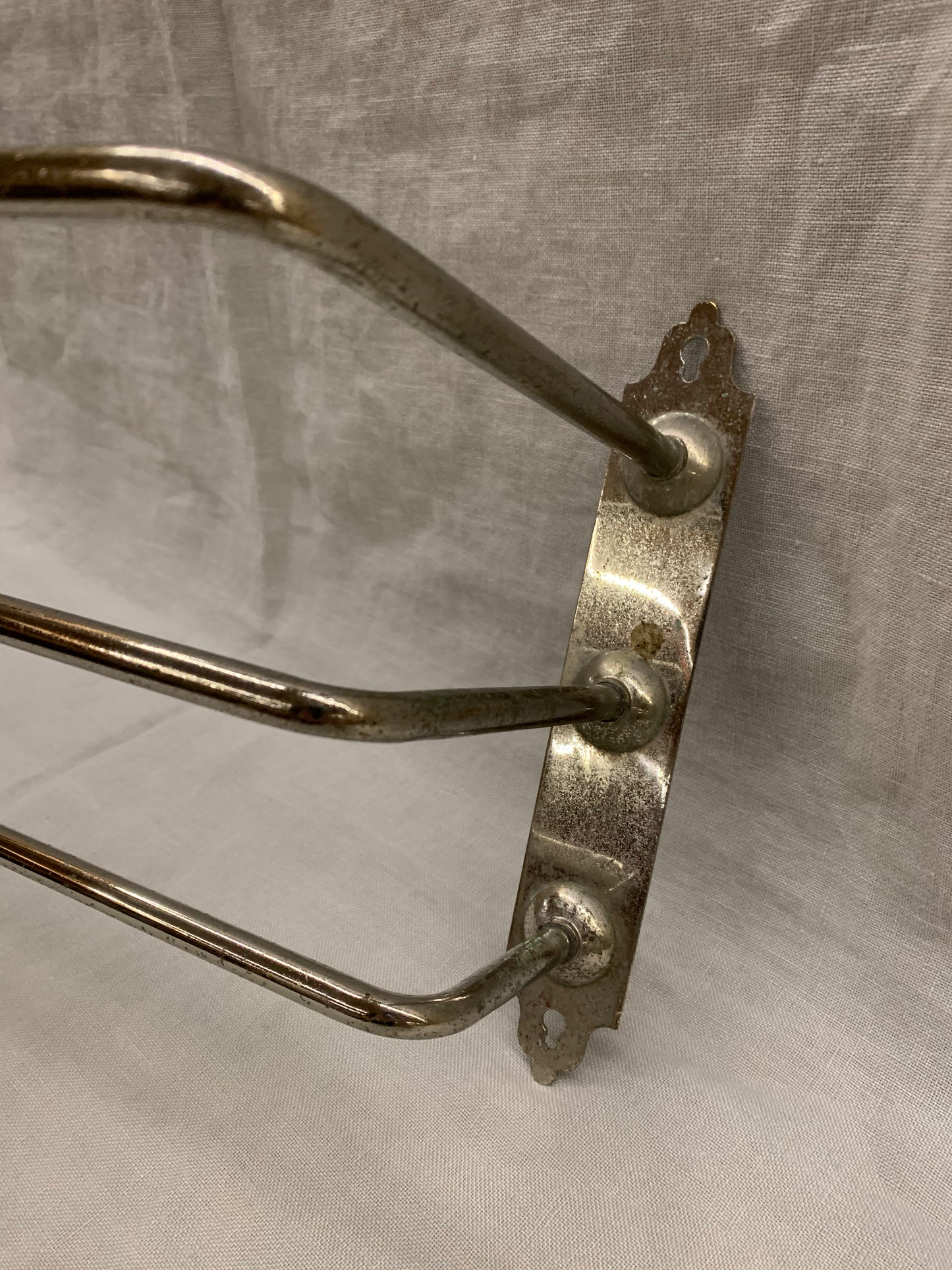 Chrome Wall Towel Rack
