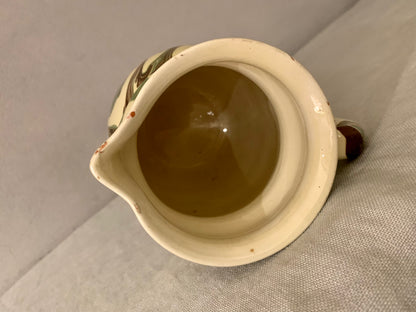 Glazed Clay Pitcher