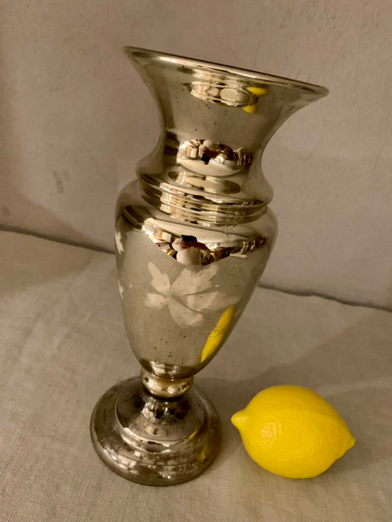 Poor man's silver vase