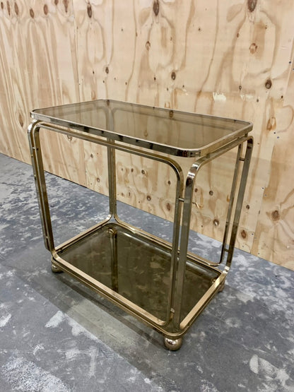 1970s Golden Drinks Trolley