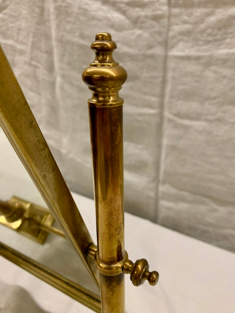 Brass Table Mirror