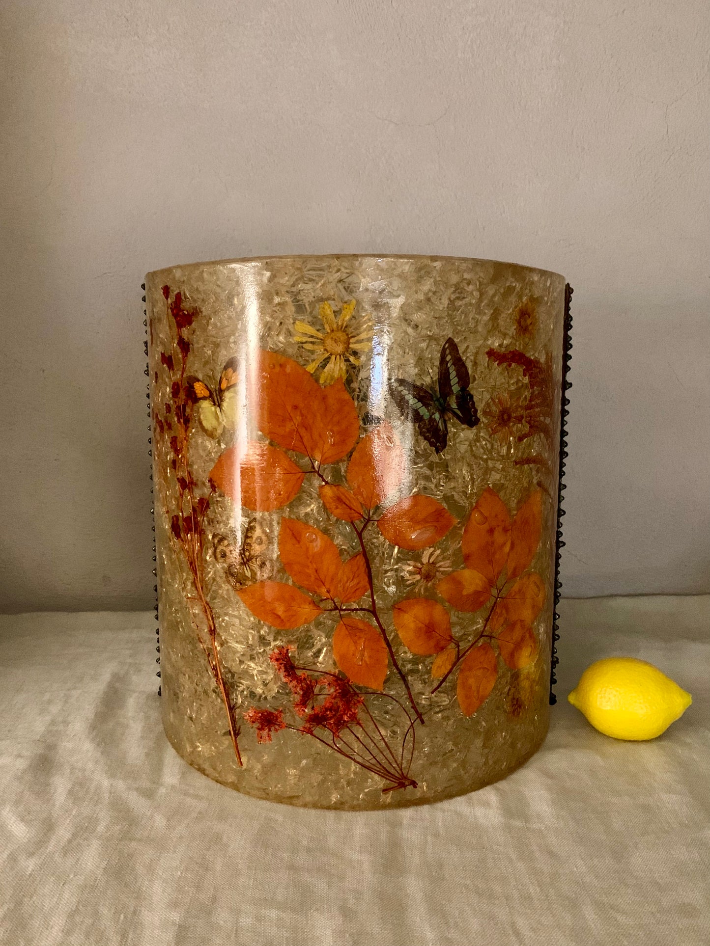 1960-1970s Resin Wall Lamp