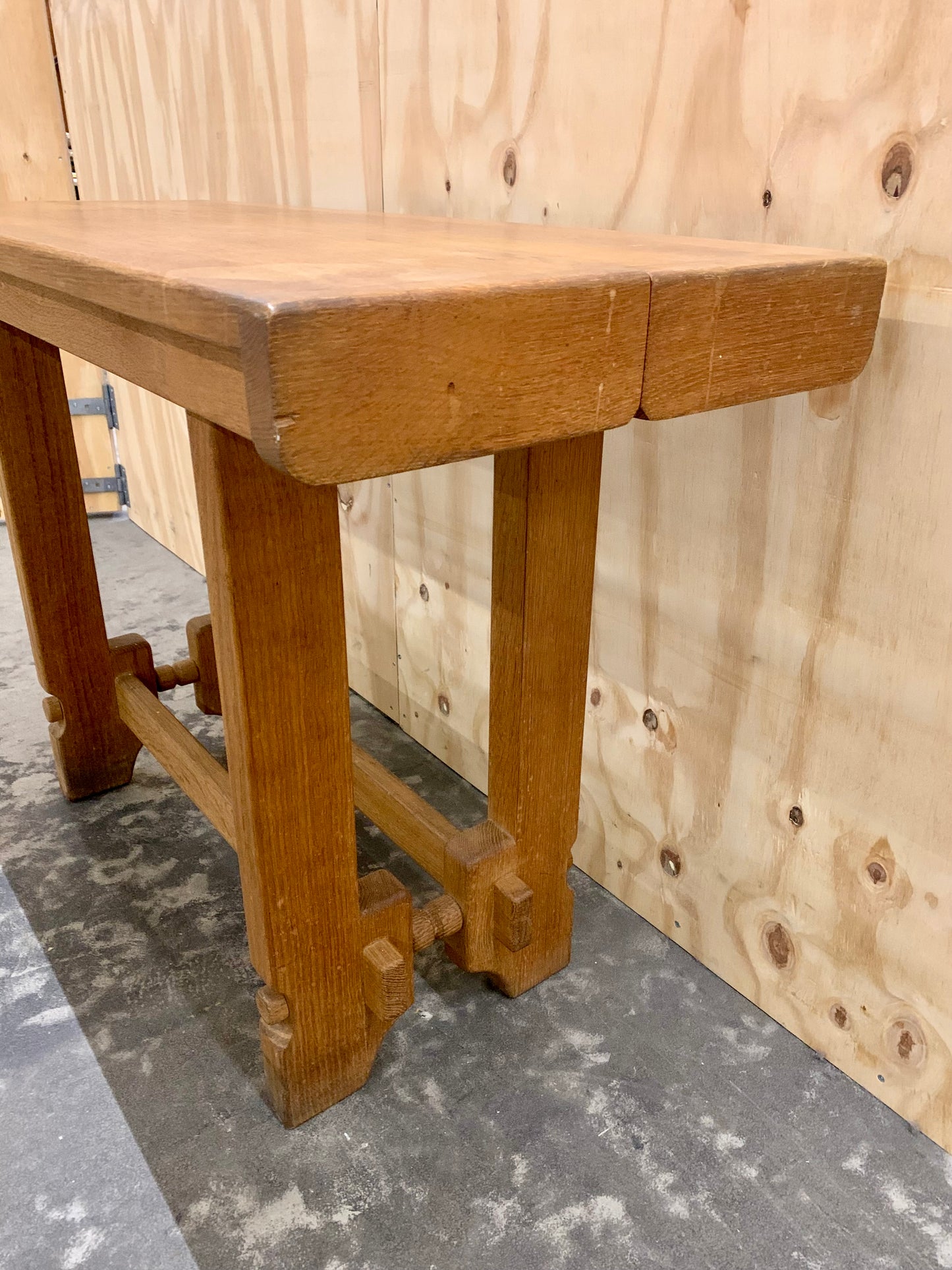 Guillerme et Chambron Oak Console