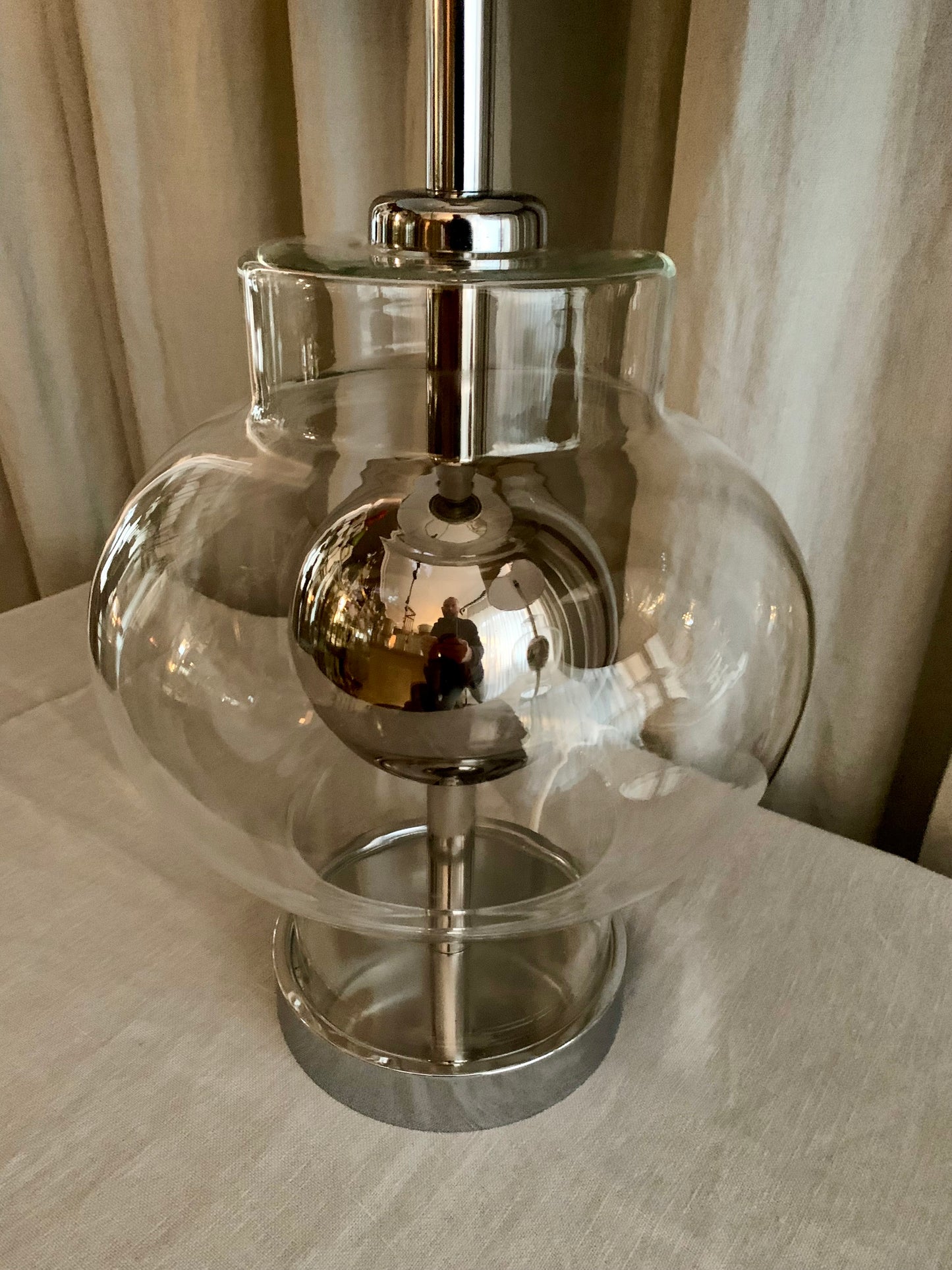 Pair of Vintage Space Age Table Lamps