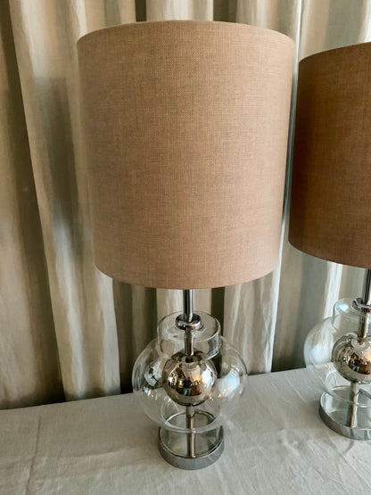 Pair of Vintage Space Age Table Lamps