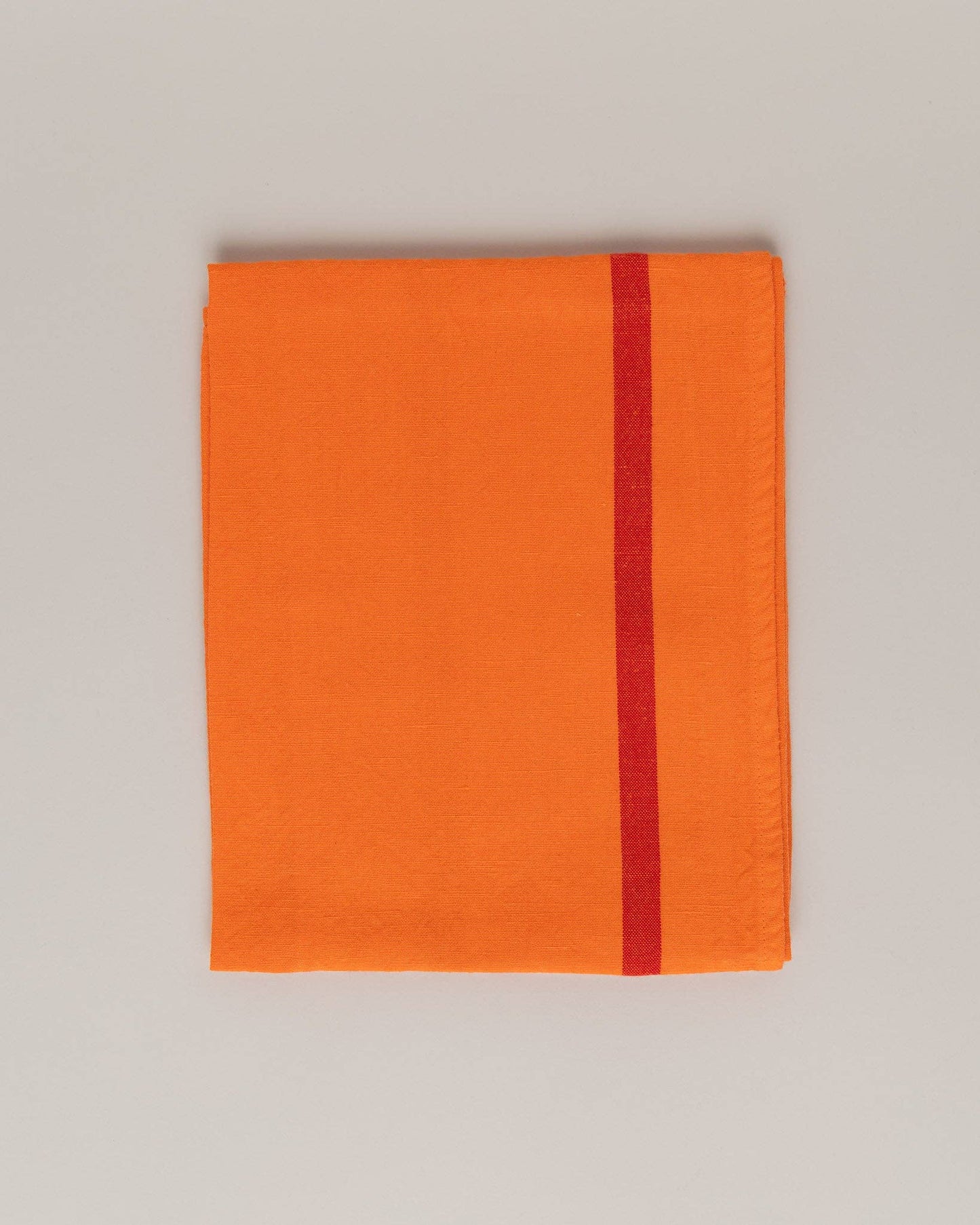 Tea Towel: Neon / Red stripe